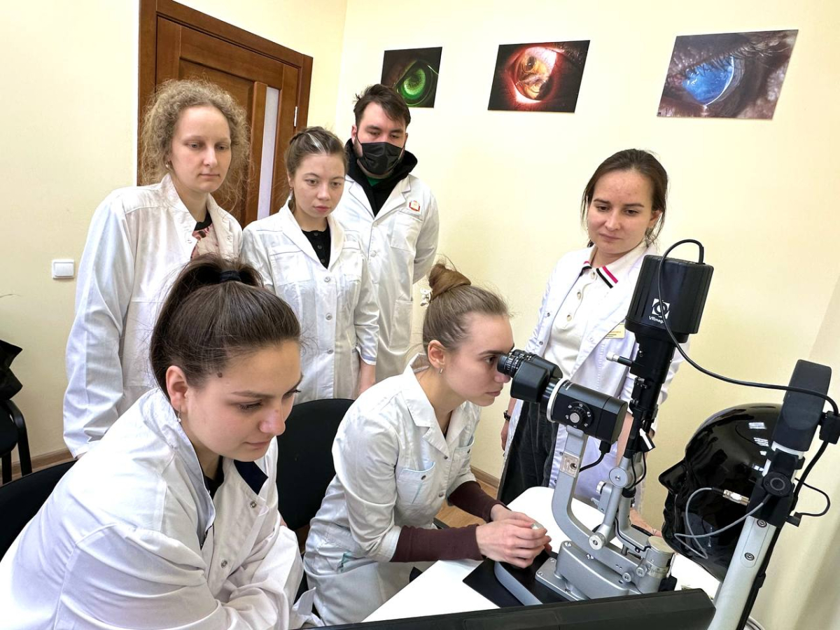 Практическое занятие для ординаторов по специальности «Офтальмология»