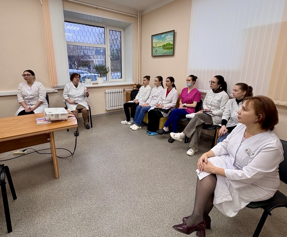 На кафедре педиатрии Института усовершенствования врачей состоялась конференция клинических ординаторов