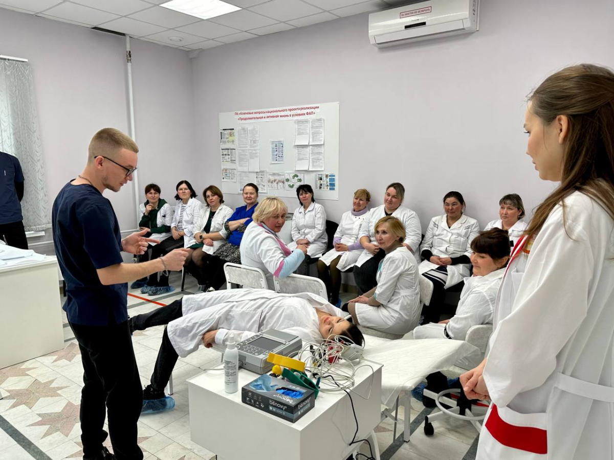 Обучение сотрудников фельдшерско-акушерских пунктов на "Фабрике медицинских процессов"