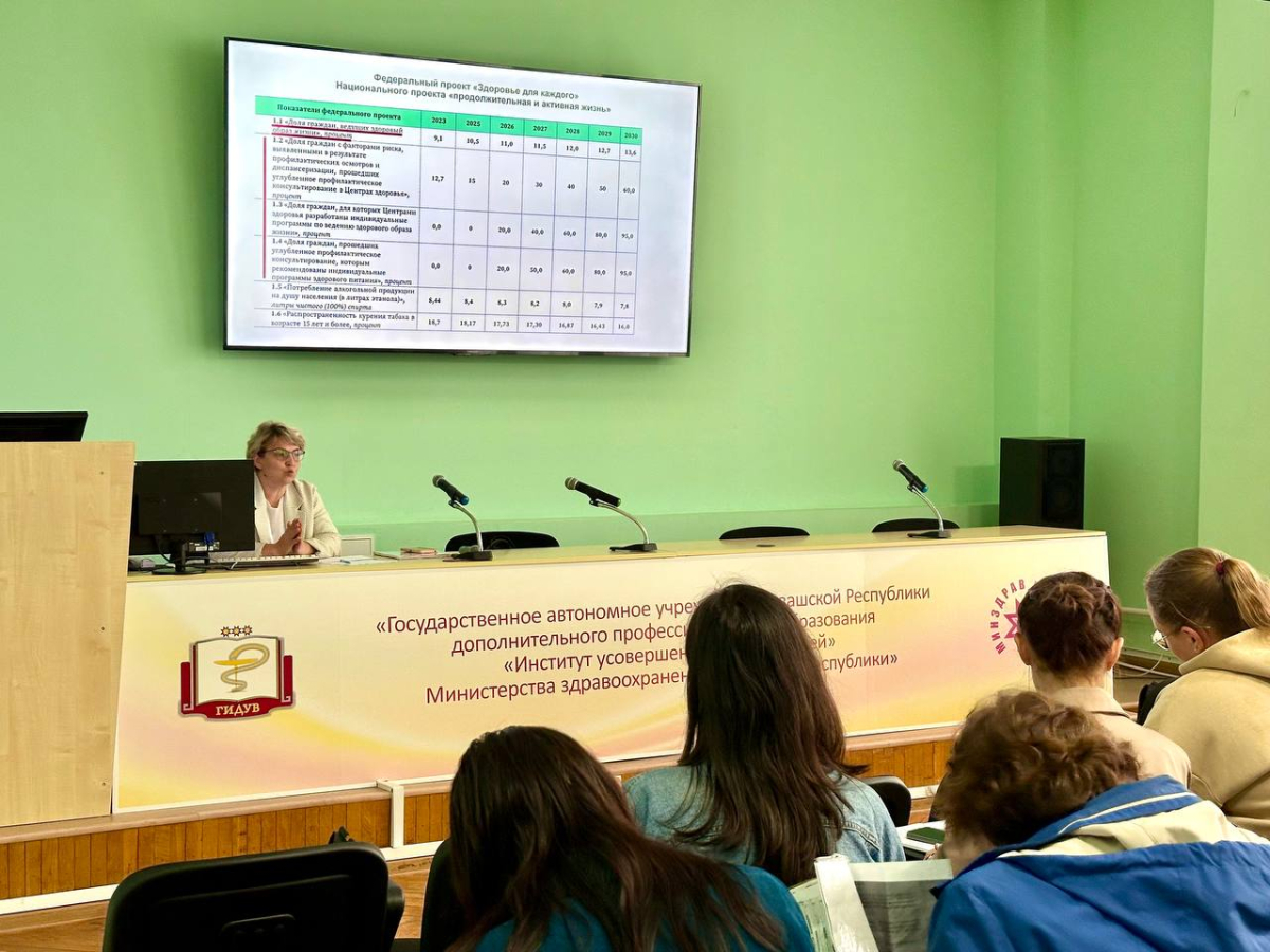 Медицинские работники Чувашии проходят курс повышения квалификации