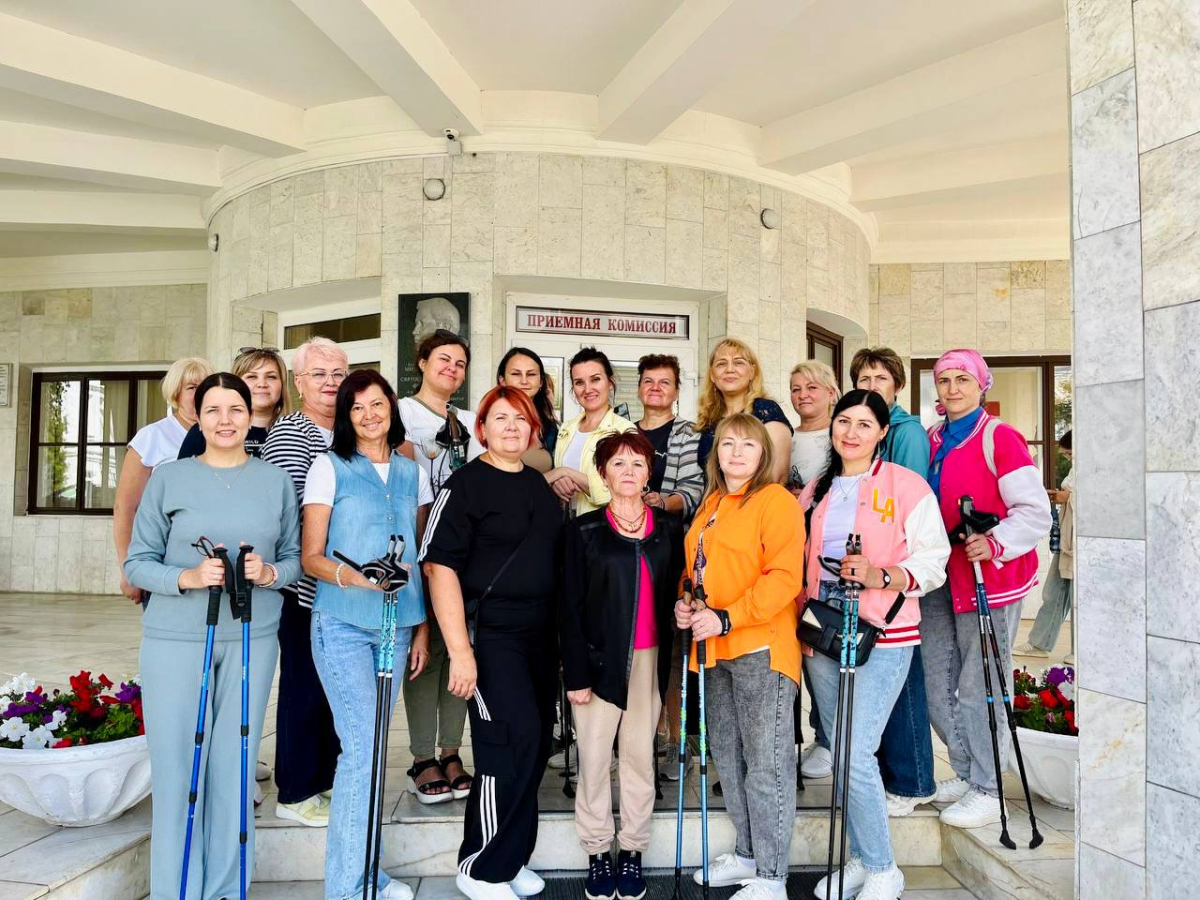 Прошел семинар с мастер-классом на бюджетной основе на тему: «Скандинавская ходьба»