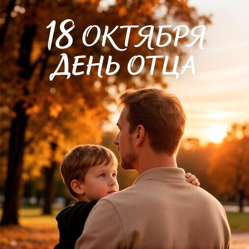 Поздравляем мужчин с Днем отца! 