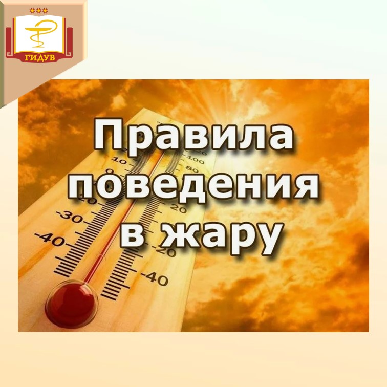 Правила поведения при аномальной жаре
