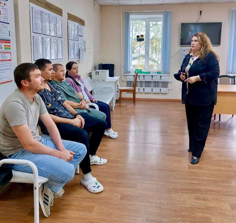 В Институте усовершенствования врачей проходит курс профессиональной переподготовки по программе «Скорая медицинская помощь»