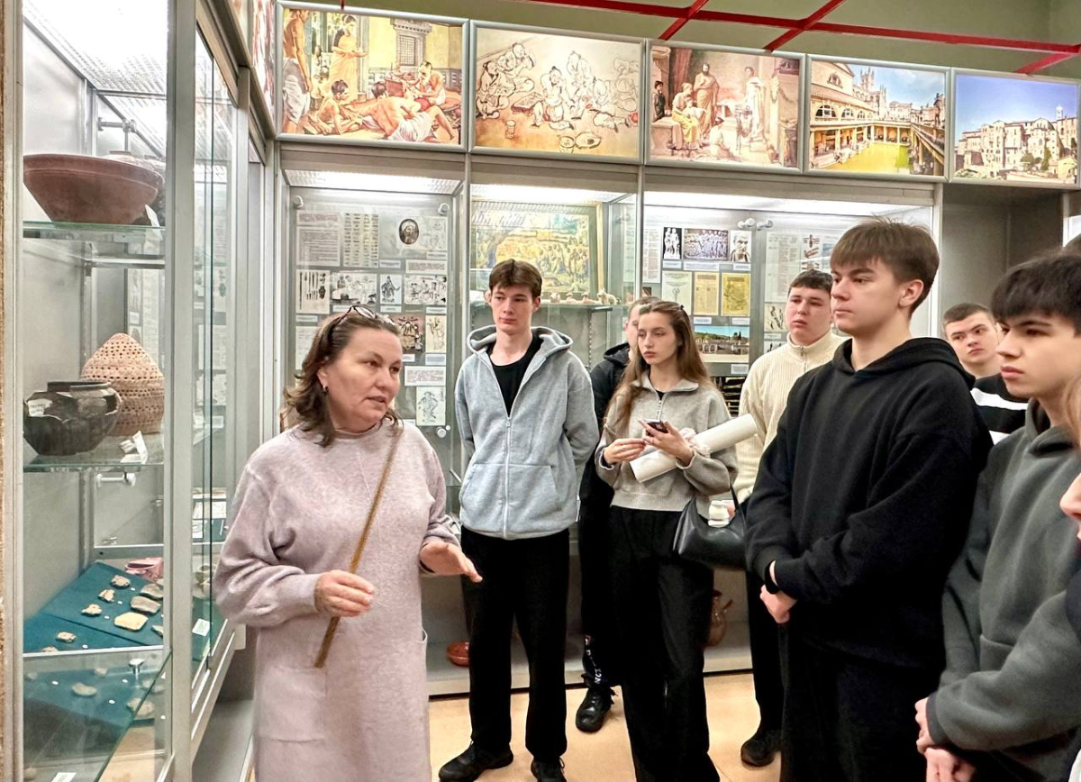 Экскурсия в Музее истории медицины имени Г.А. Алексеева для студентов техникума