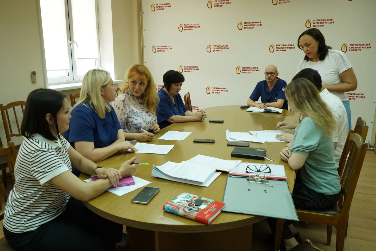 В Республиканском кардиологическом диспансере провели аудит системы наставничества