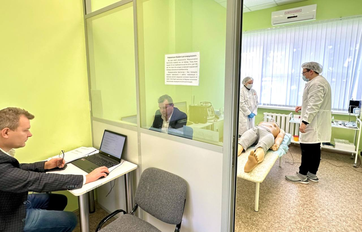 В Институте усовершенствования врачей проходит процедура первичной специализированной аккредитации