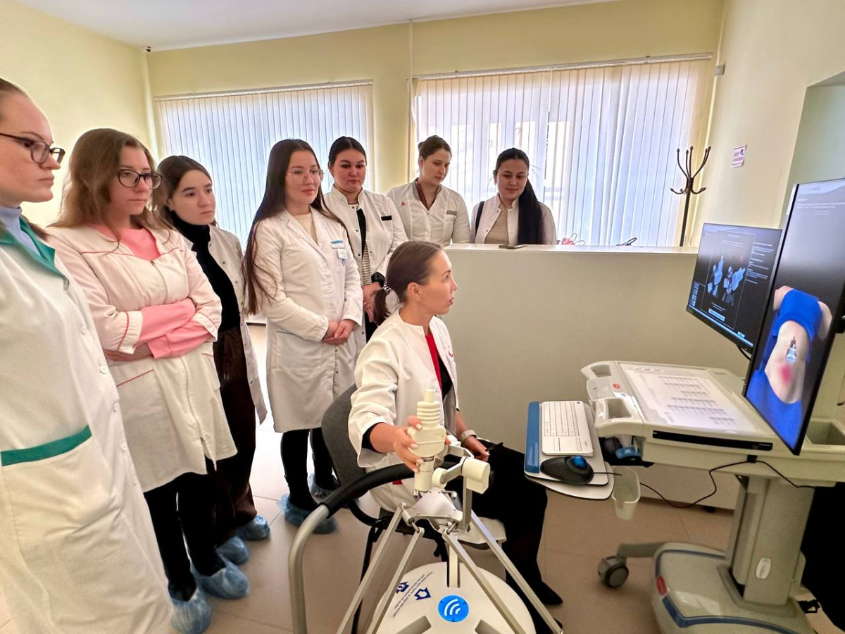 Обучение ординаторов методикам ультразвукового исследования на современном симуляционном аппарате