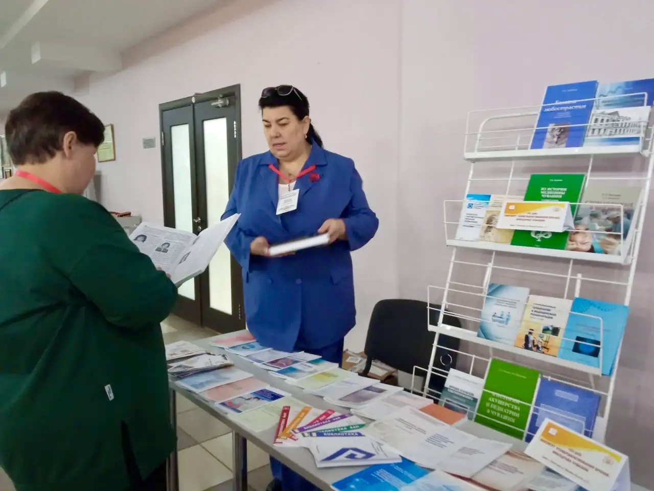 Начальник редакционно-издательского отдела Института усовершенствования врачей Екатерина Рогинская приняла активное участие в работе XIX Всероссийской научно-практической конференции «Библиотечные фонды: проблемы и решения»