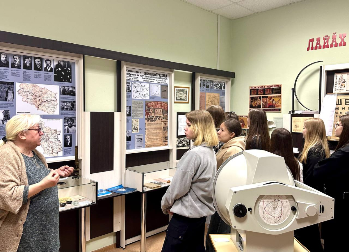 Институт усовершенствования врачей посетили студенты Зеленодольского медицинского колледжа Республики Татарстан