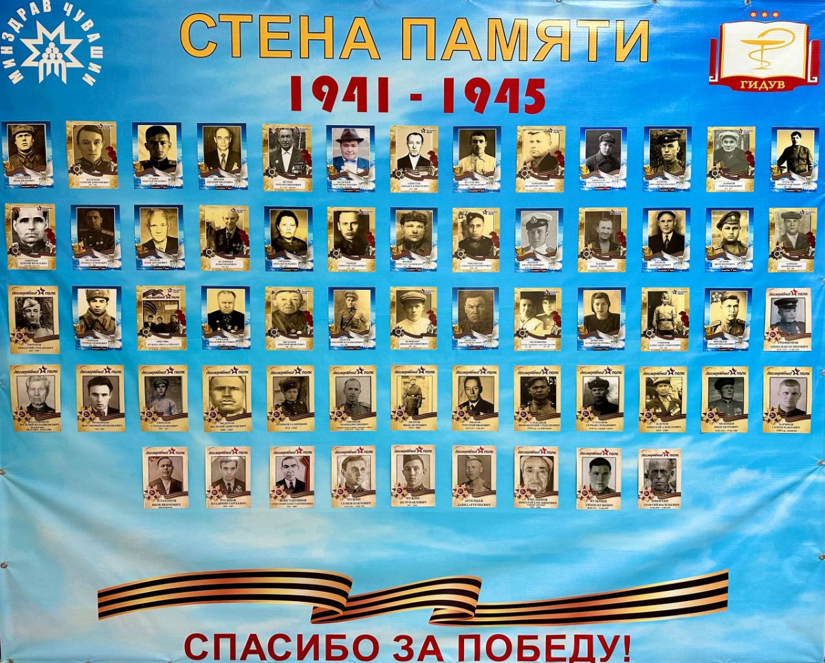 Сотрудники Института усовершенствования врачей присоединились к Всероссийской патриотической акции «Стена Памяти»