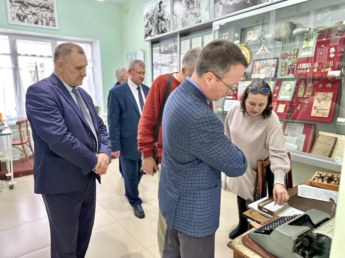 Музей истории медицины имени Г.А. Алексеева посетили почетные гости из разных регионов России