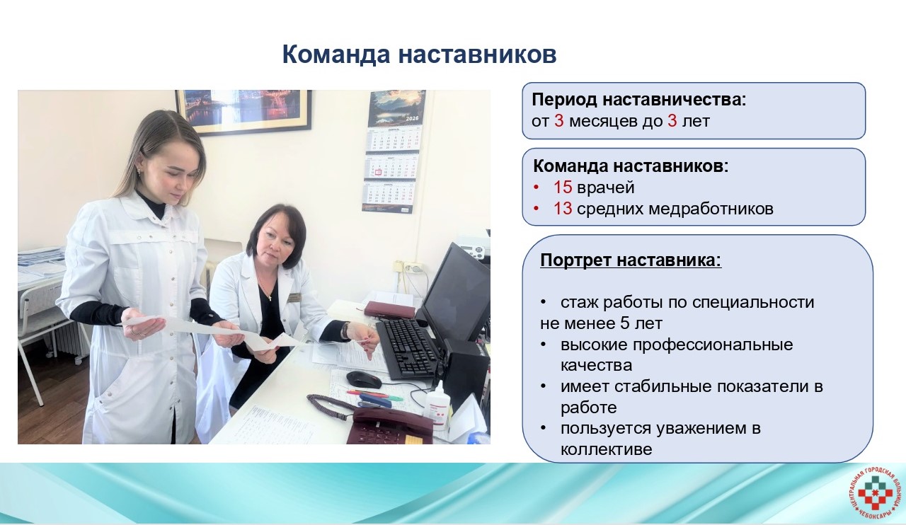 Центральная городская больница поделилась успешной практикой наставничества Центральная городская больница поделилась успешной практикой наставничества