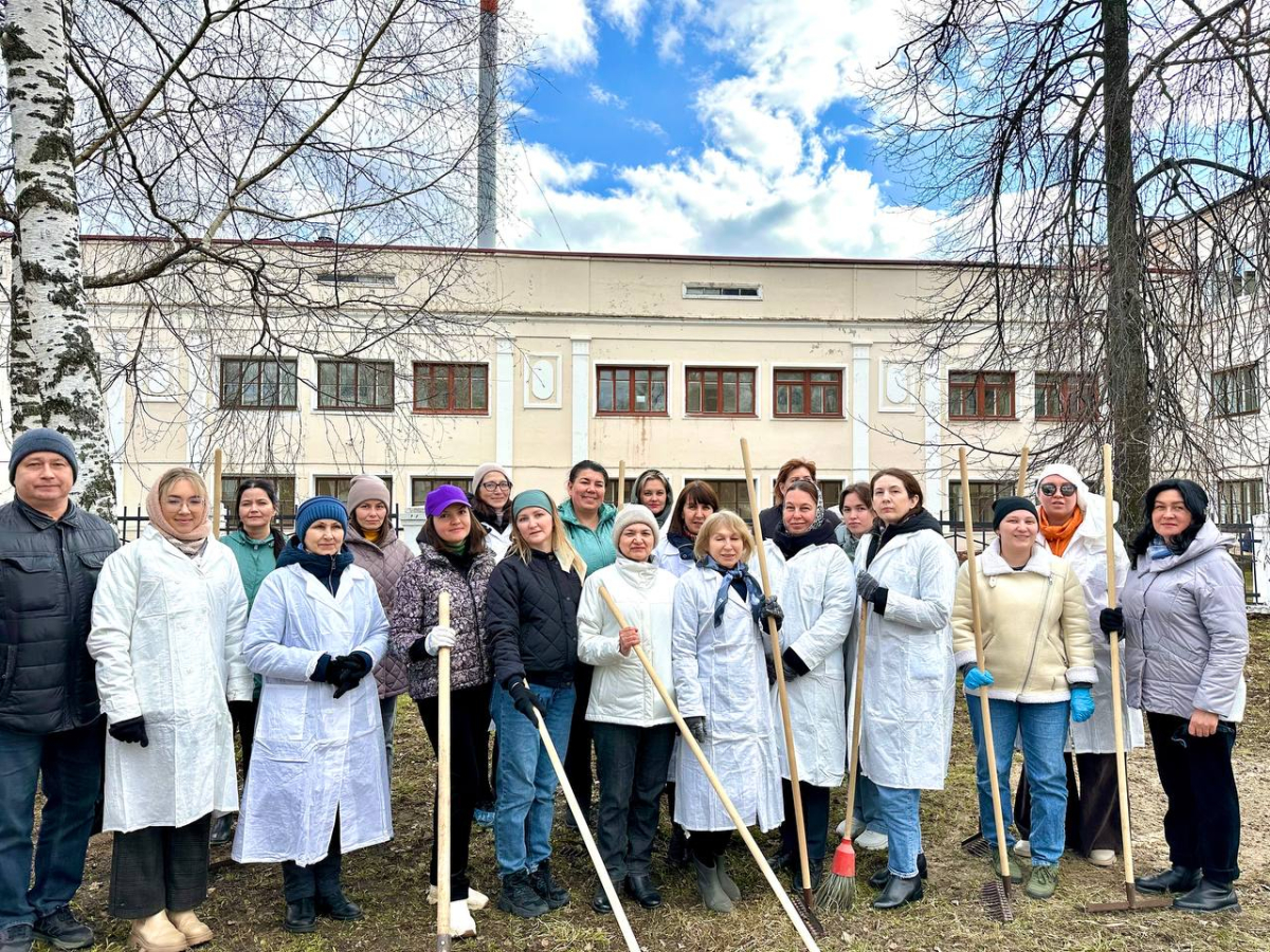 Весенний субботник -  добрая традиция!