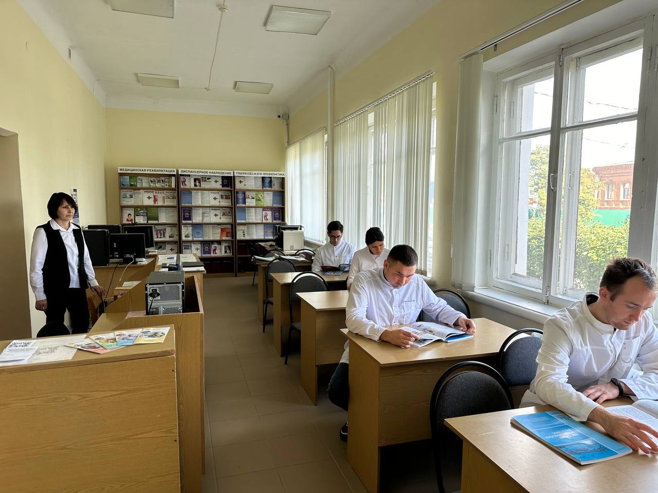 Приглашаем всех желающих посетить Республиканскую научно-медицинскую библиотеку – единственную специализированную научную библиотеку Чувашской Республики