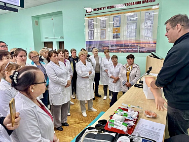 Фельдшеры Чувашии повышают квалификацию в Институте усовершенствования врачей в рамках проекта «ФАП – центр притяжения здоровья»