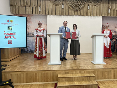 Ректор Института усовершенствования врачей Евгения Гурьянова представила институт на мероприятиях, посвященных Дням Чувашской Республики в Санкт-Петербурге