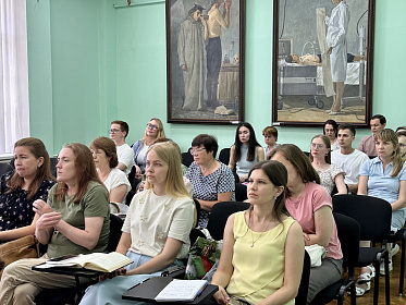 11 июня в институте состоялась конференция в рамках научно-образовательного проекта «Школа терапевтического больного памяти профессора В.Н. Саперова"