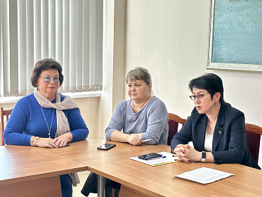 Встреча ректора Института усовершенствования врачей Евгении Гурьяновой с ординаторами первого года обучения