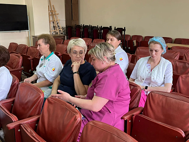 Республиканский кадровый центр по подбору и развитию медицинского персонала провёл образовательный интенсив по наставничеству в Новочебоксарской городской больнице